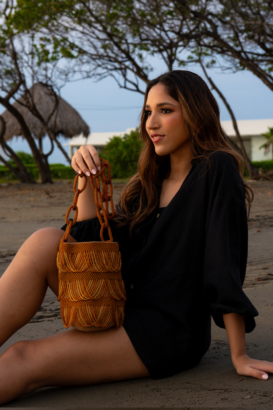 Mochila Ambar Dorada