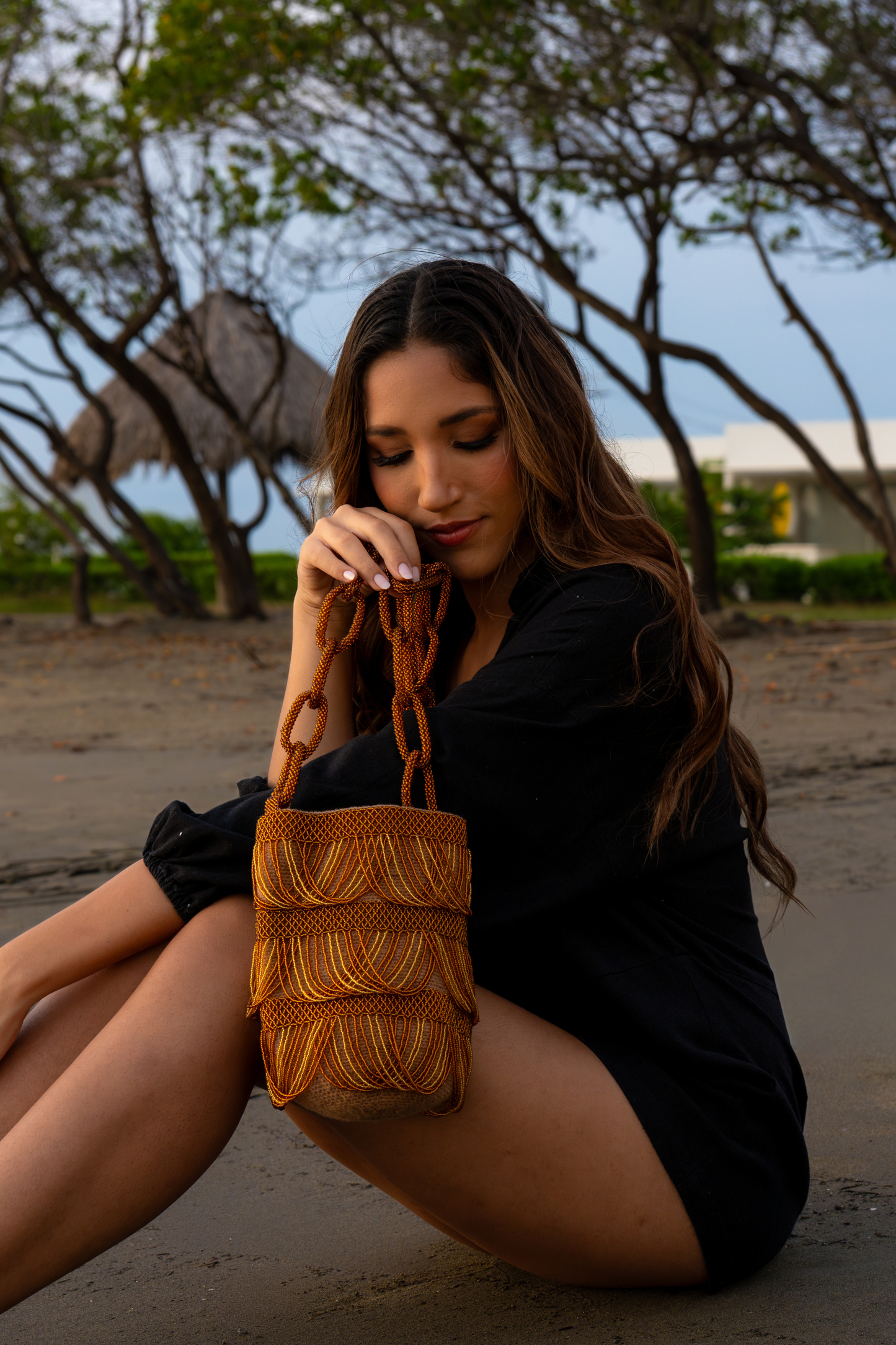 Mochila Ambar Dorada