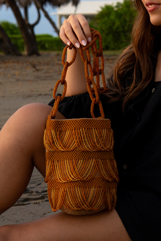 Mochila Ambar Dorada